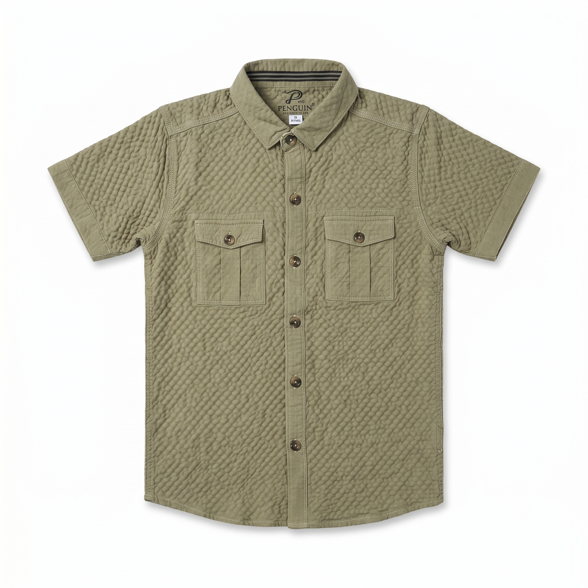 Olive Cargo Shirt