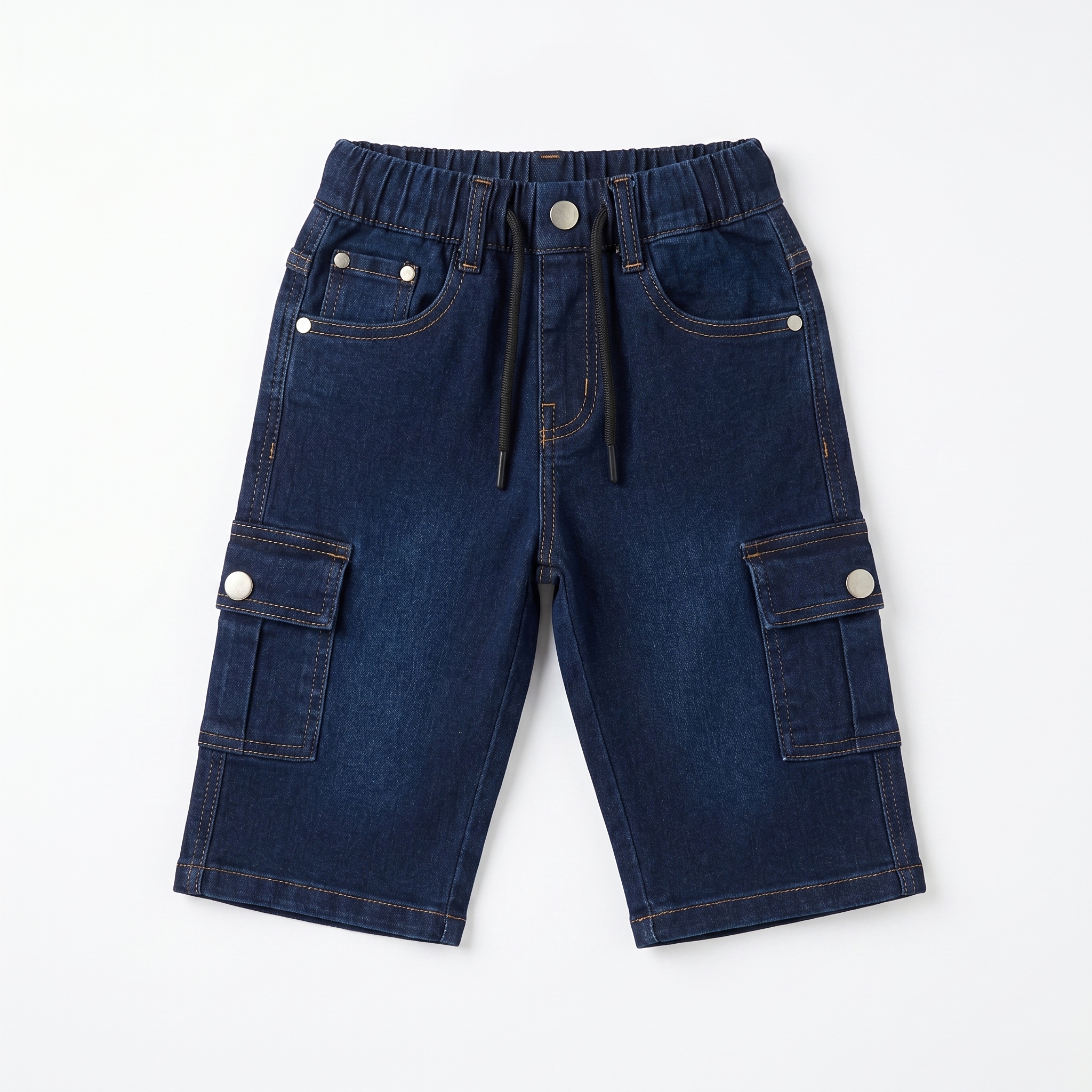 Cargo Denim Shorts
